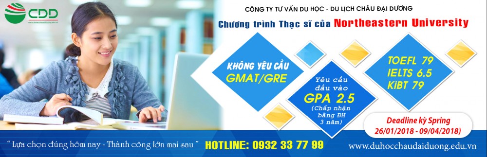 Du học Mỹ chương trình Thạc Sĩ không Gmat, Gre