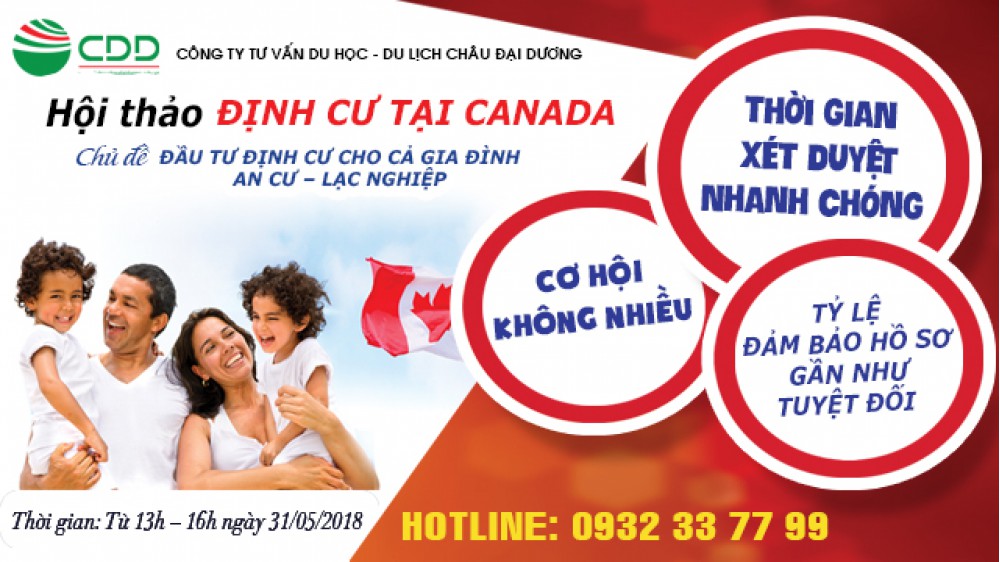 Chương trình hôi thảo định cư tại Canada