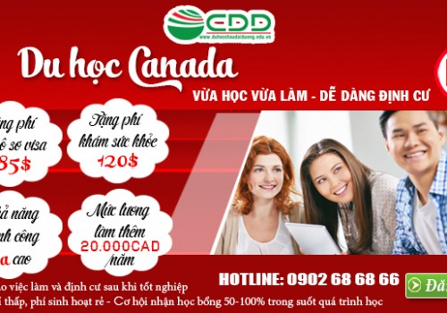 Hội thảo du học Canada nhận ngay quà tặng