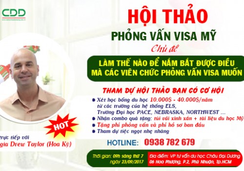 Hội thảo phỏng vấn visa Mỹ