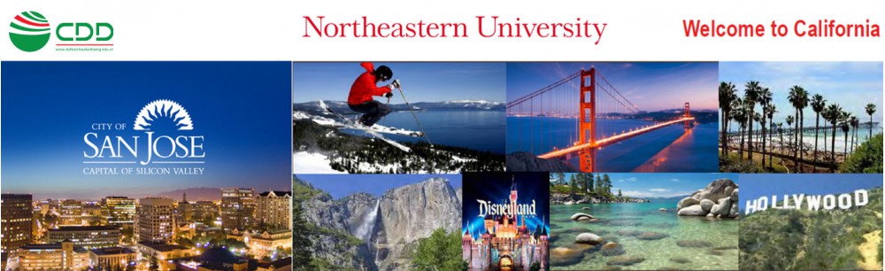 Ưu đãi khủng: Trả phí Visa $160 + hỗ trợ vé máy bay $500 cho sinh viên nhập học trường Northeastern University, Mỹ
