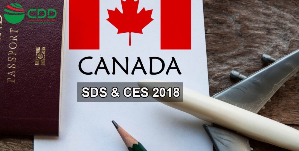 Thông tin mới nhất về SDS và CES 2018 - Du học Canada