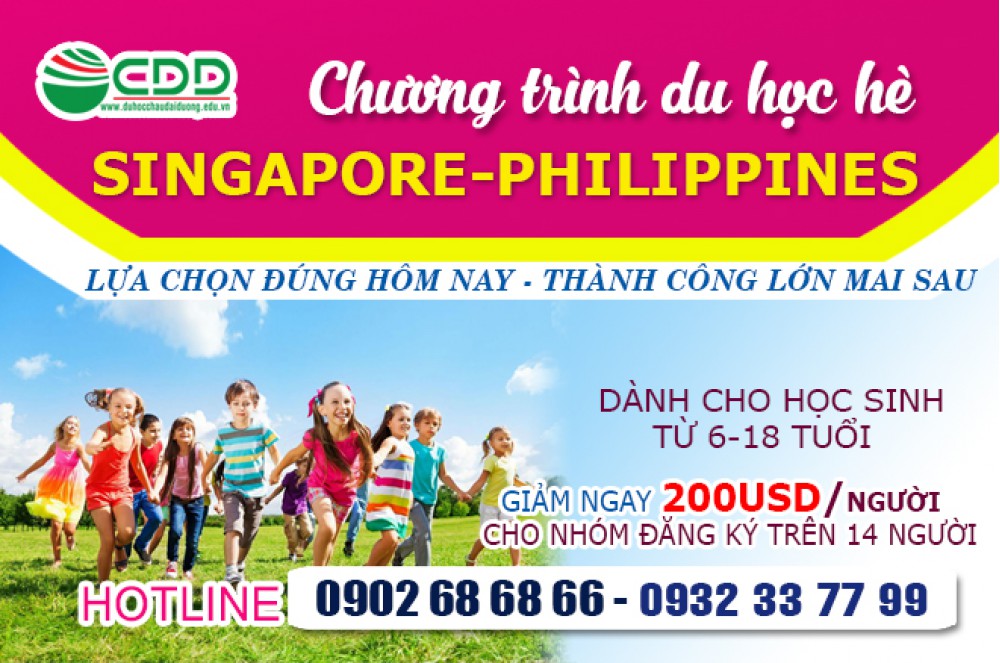 Du Học Hè tại Singapore - Philippines